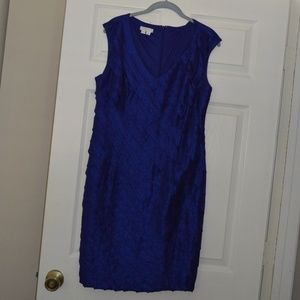 London Times Evening Dress - Royal Blue